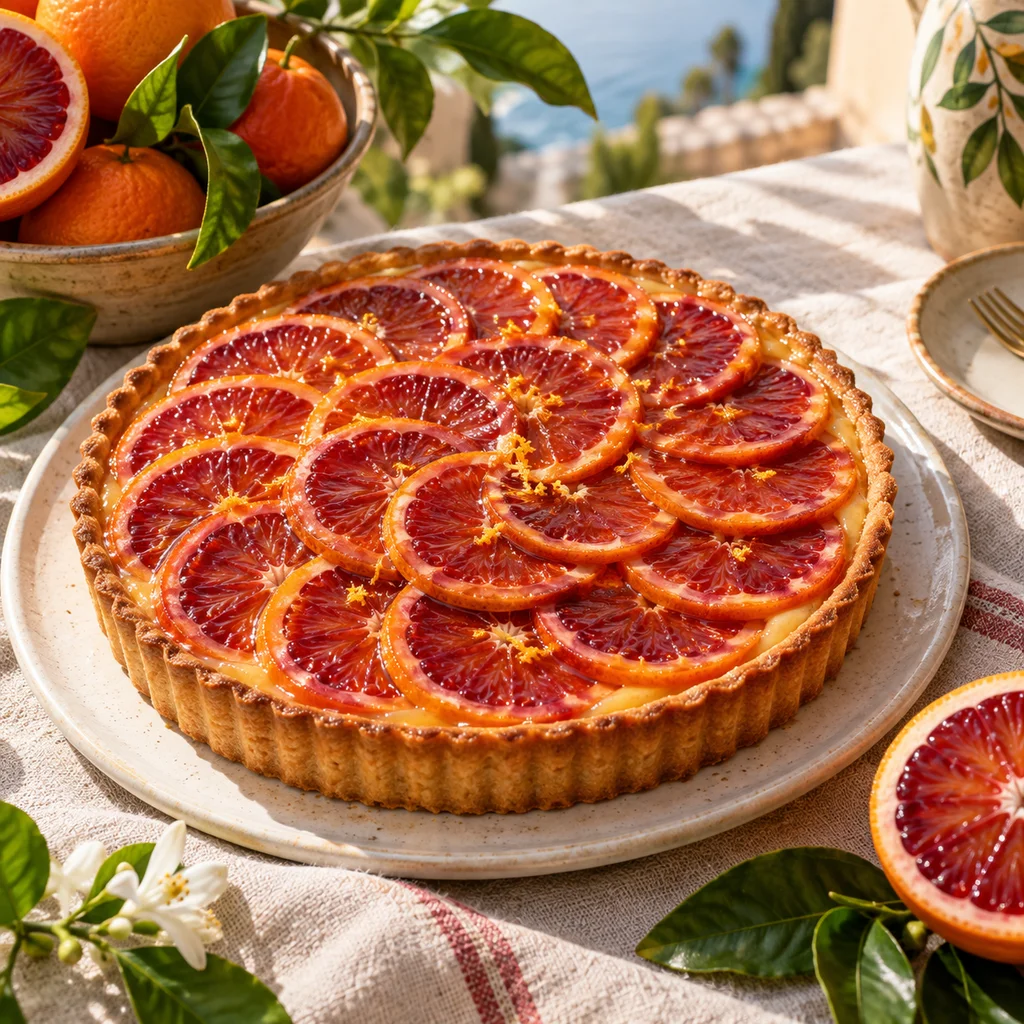 Sunshine citrus tart